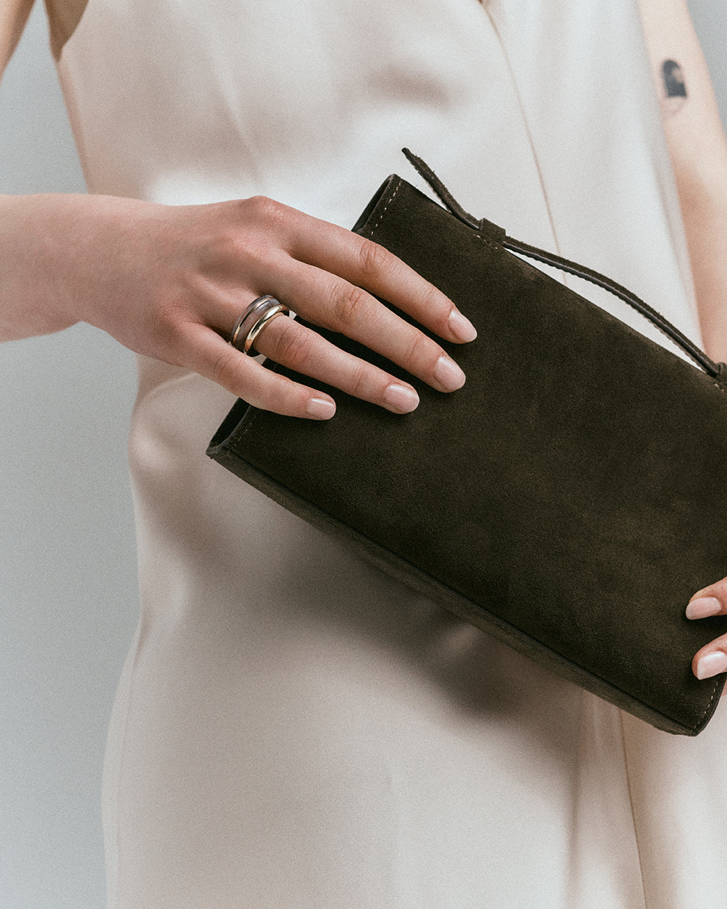 Essential Gem Stacking Ring - Botswana Agate