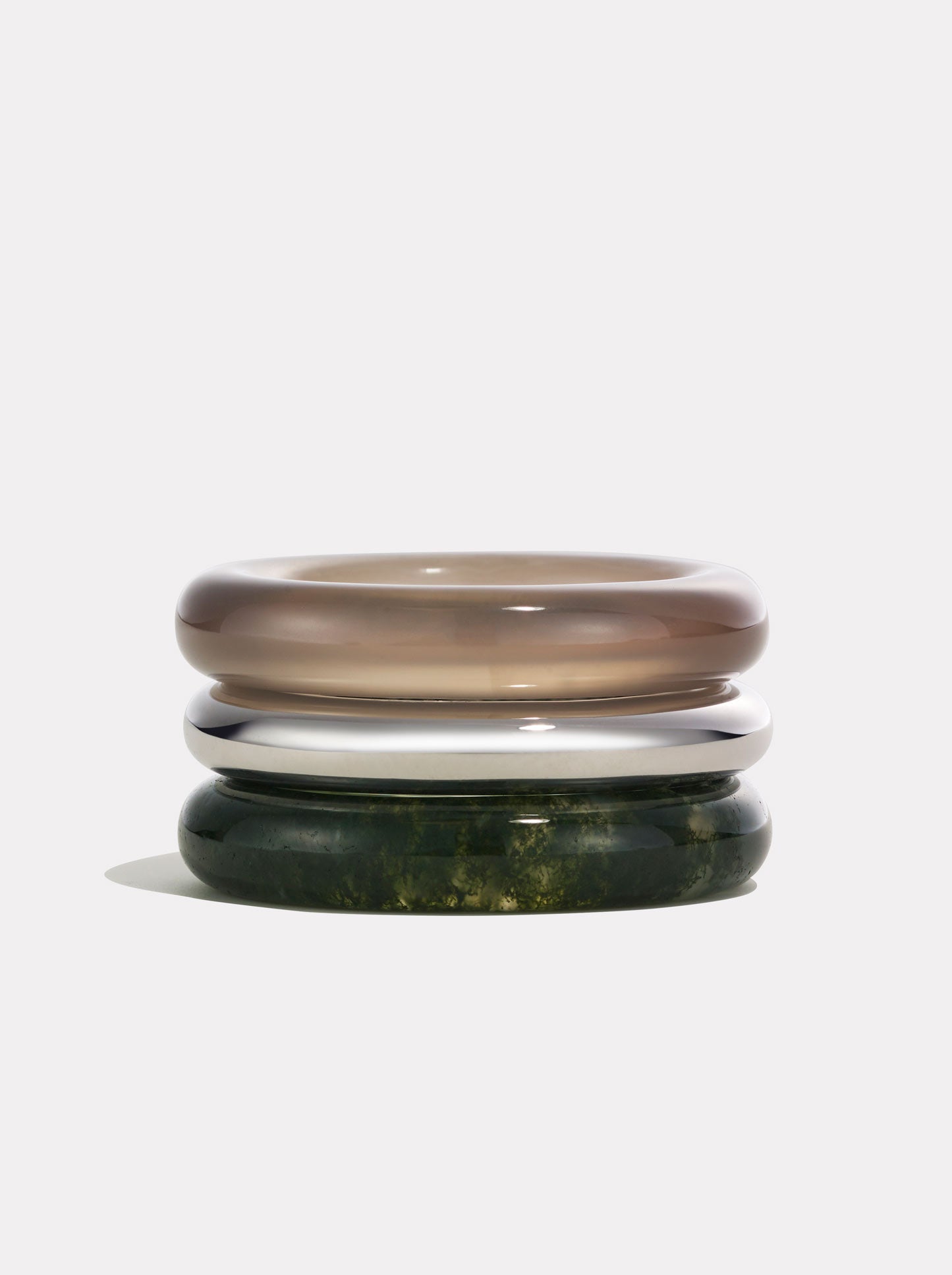 Stack_Stone Trilogy Stack | Moss Agate & Grey Agate - 50