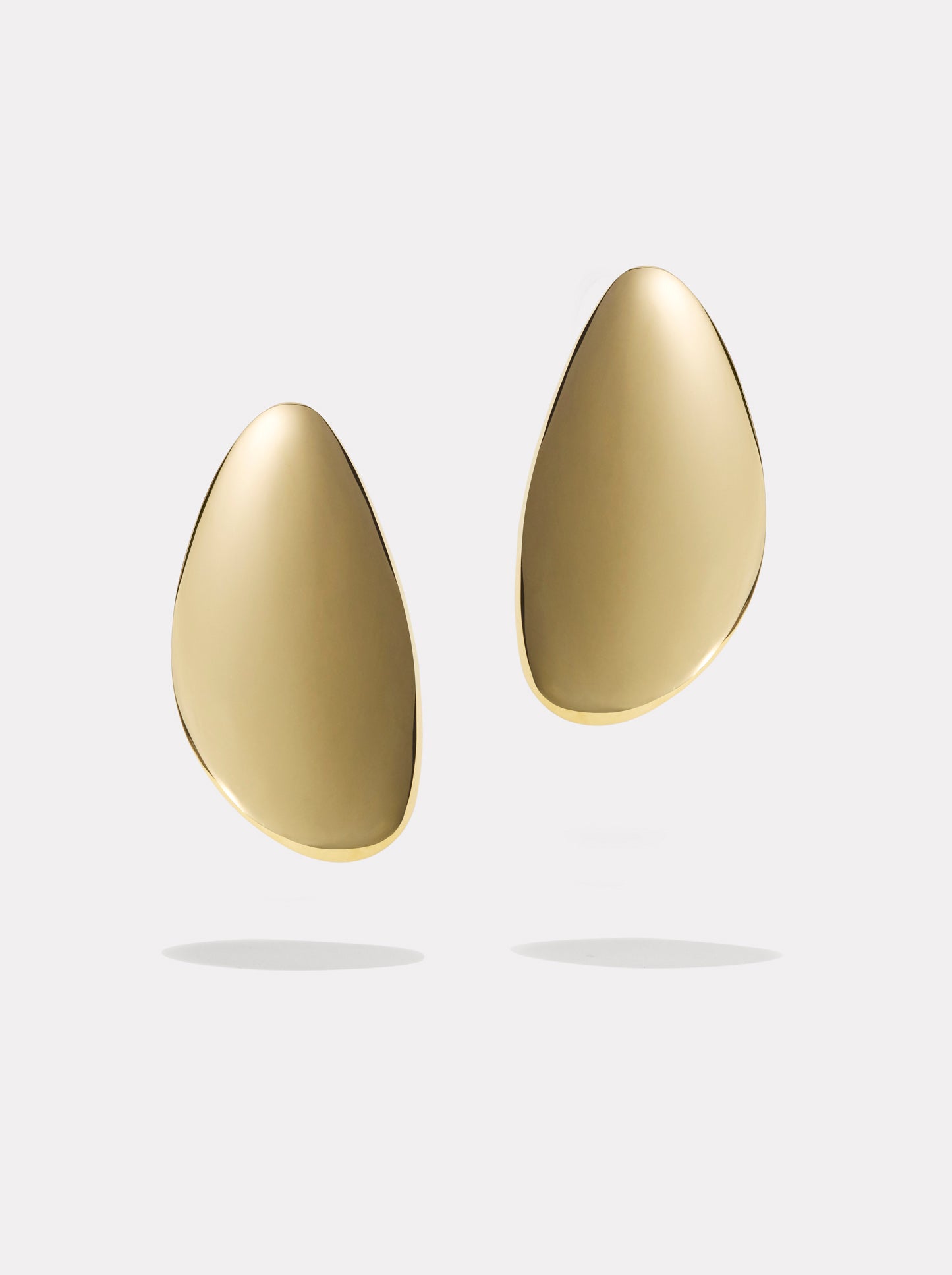 Sculptural Gold Earrings
