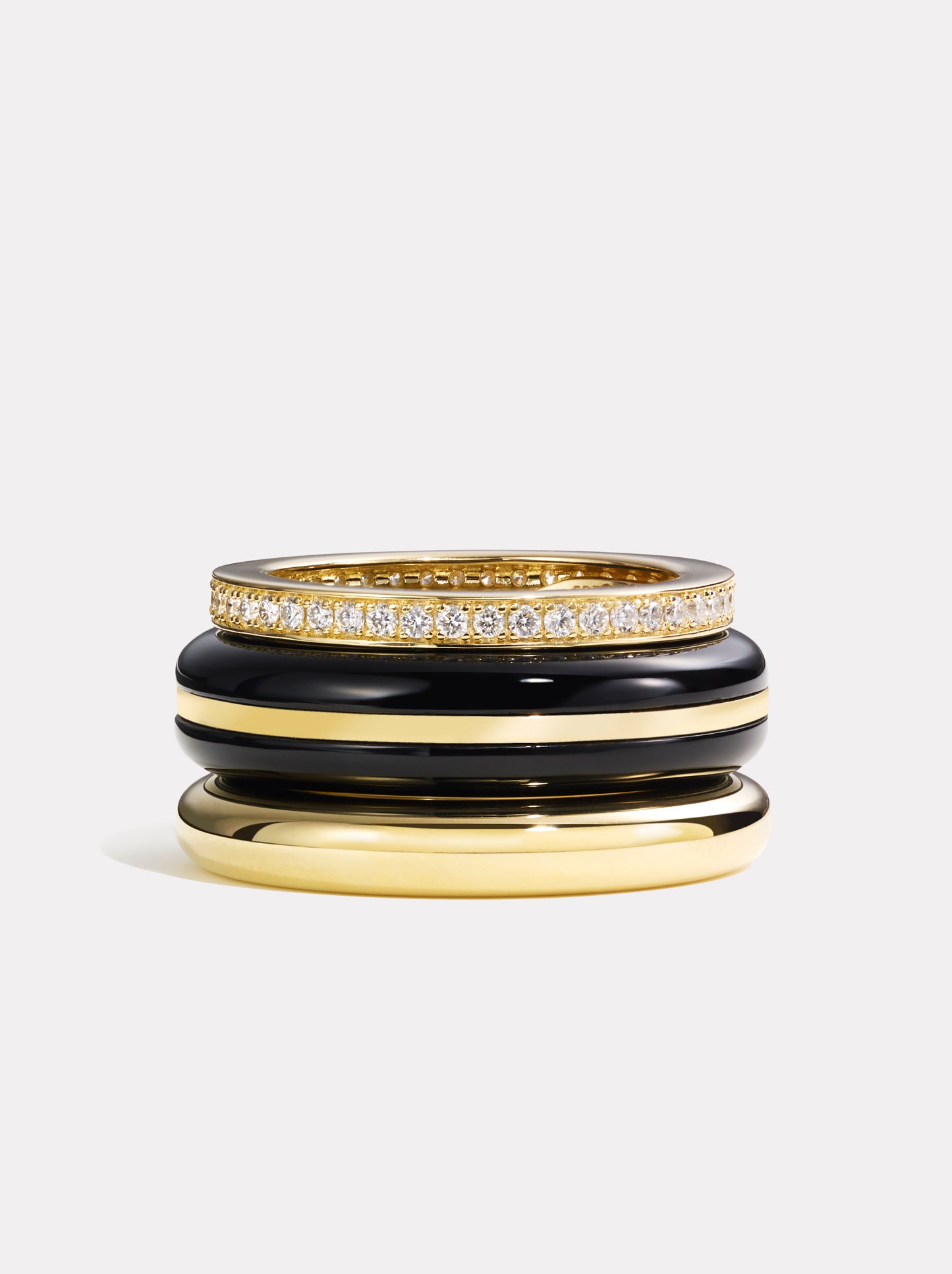 Stack_Classic Ring Stack | Black Onyx - 50