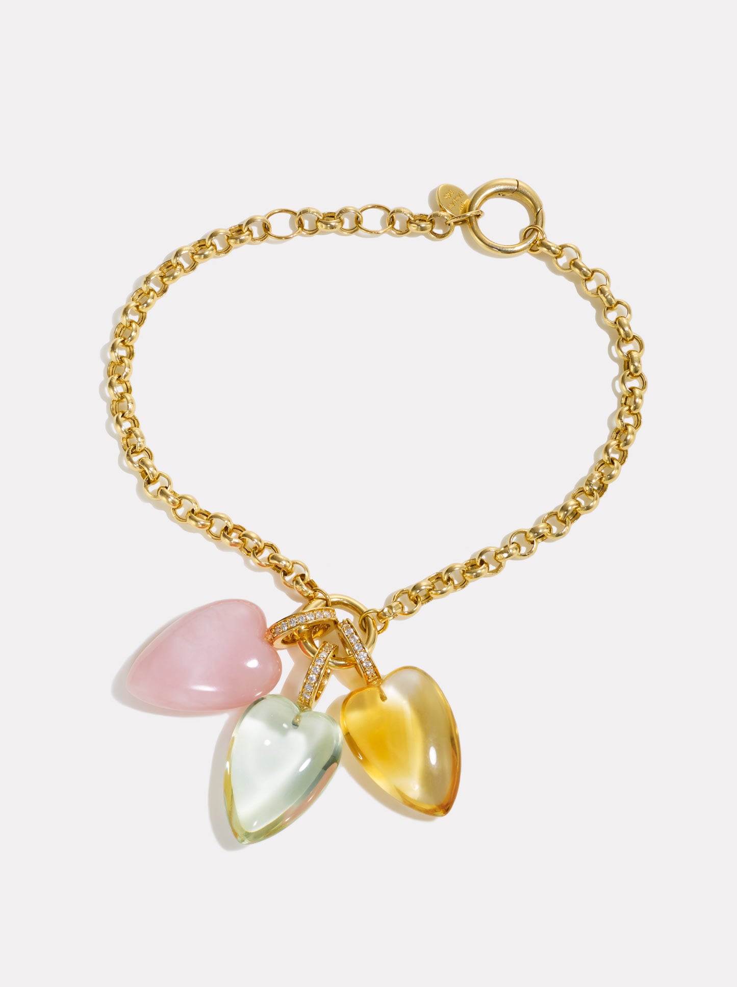 14K Gold Belcher Collector Bracelet — 3.5 mm — 18 cm