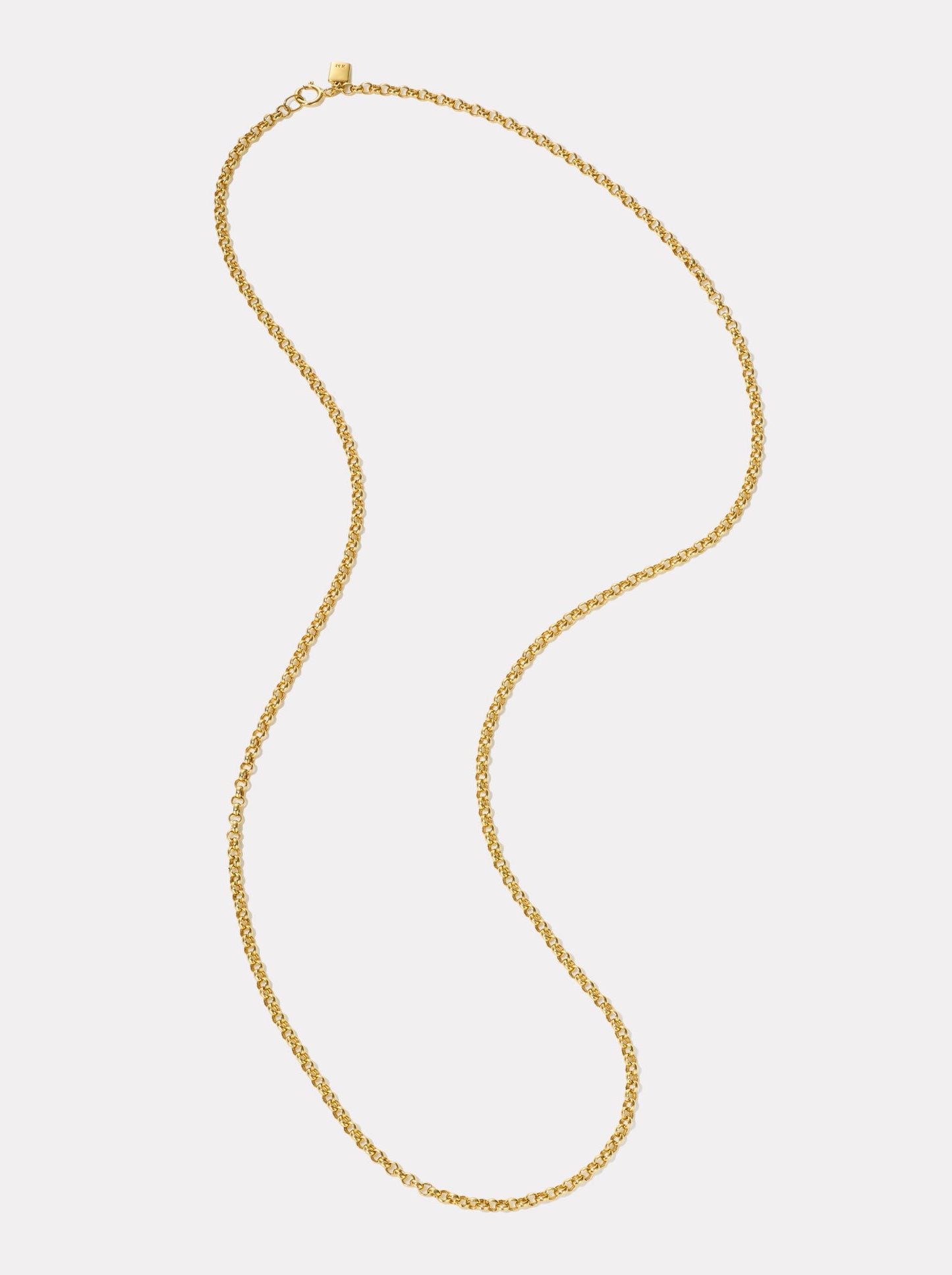 Narrow Gold Belcher Chain - Heavy | 45 cm