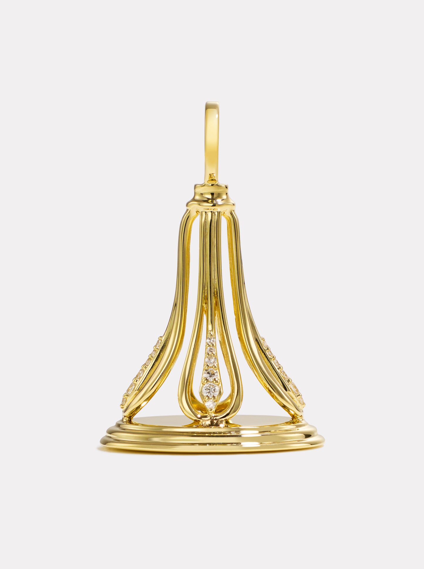 Amara Bell Pendant - Diamond