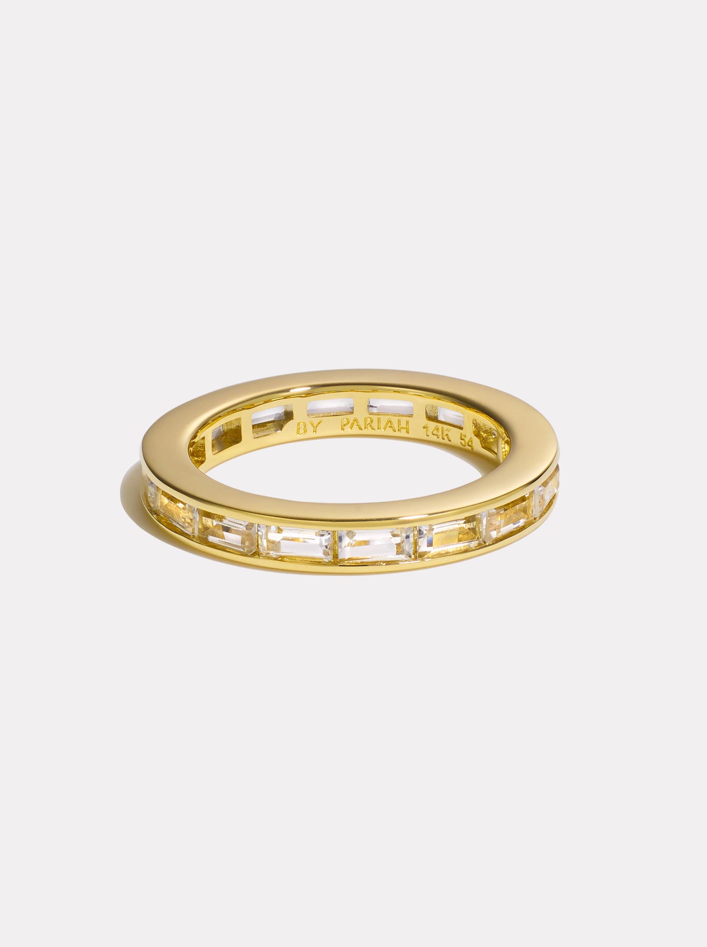 Prism Stacking Ring | White Topaz