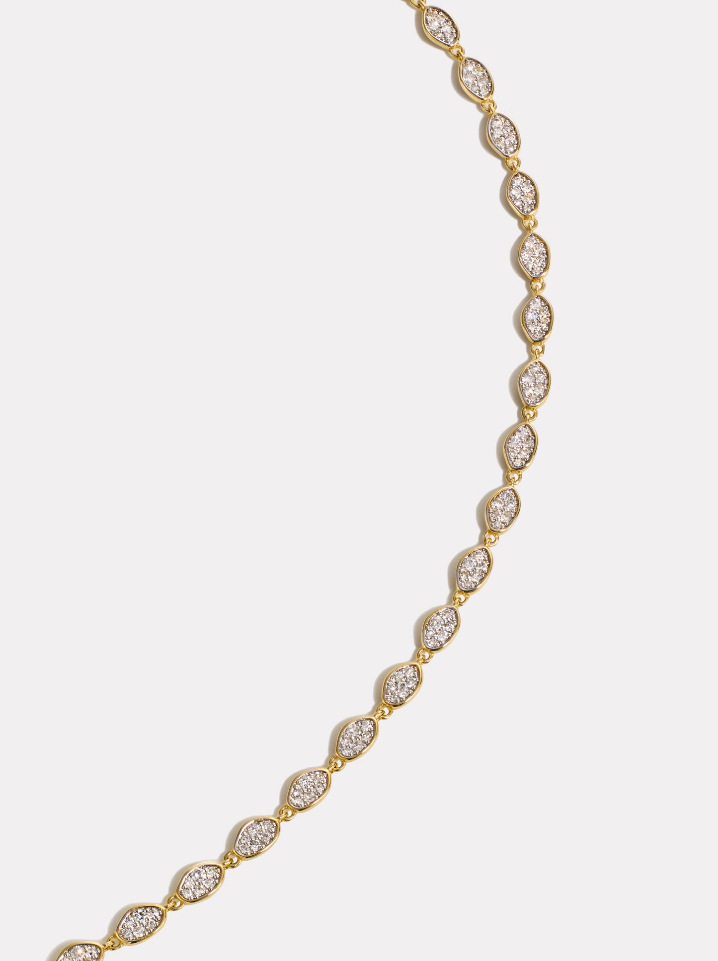 Diamond Cluster Eternity Bracelet