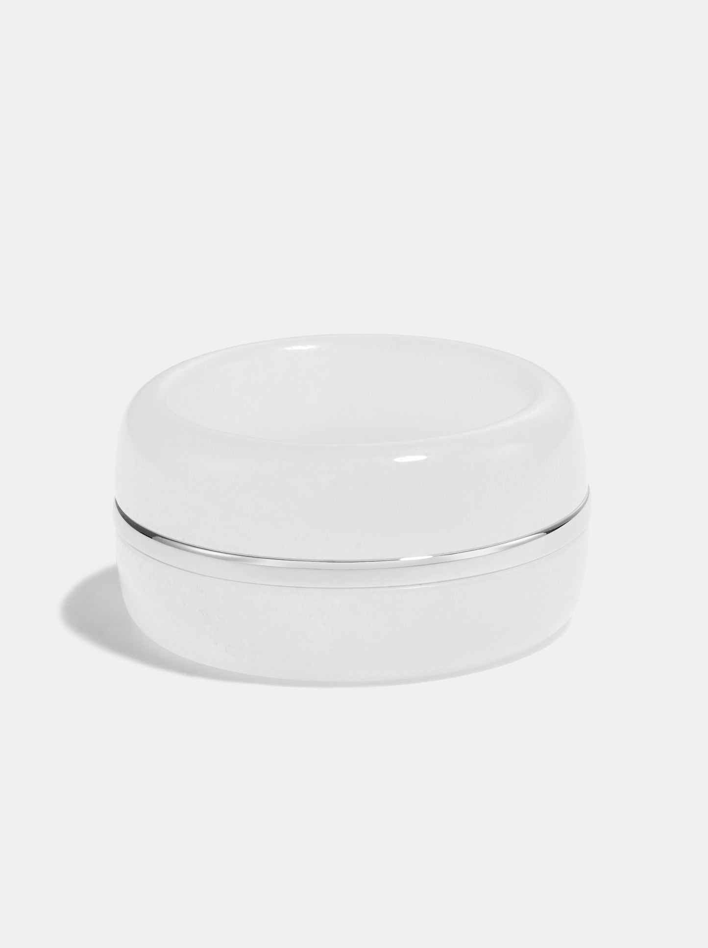 The Essential Wide Ring | Silver & White Jasper