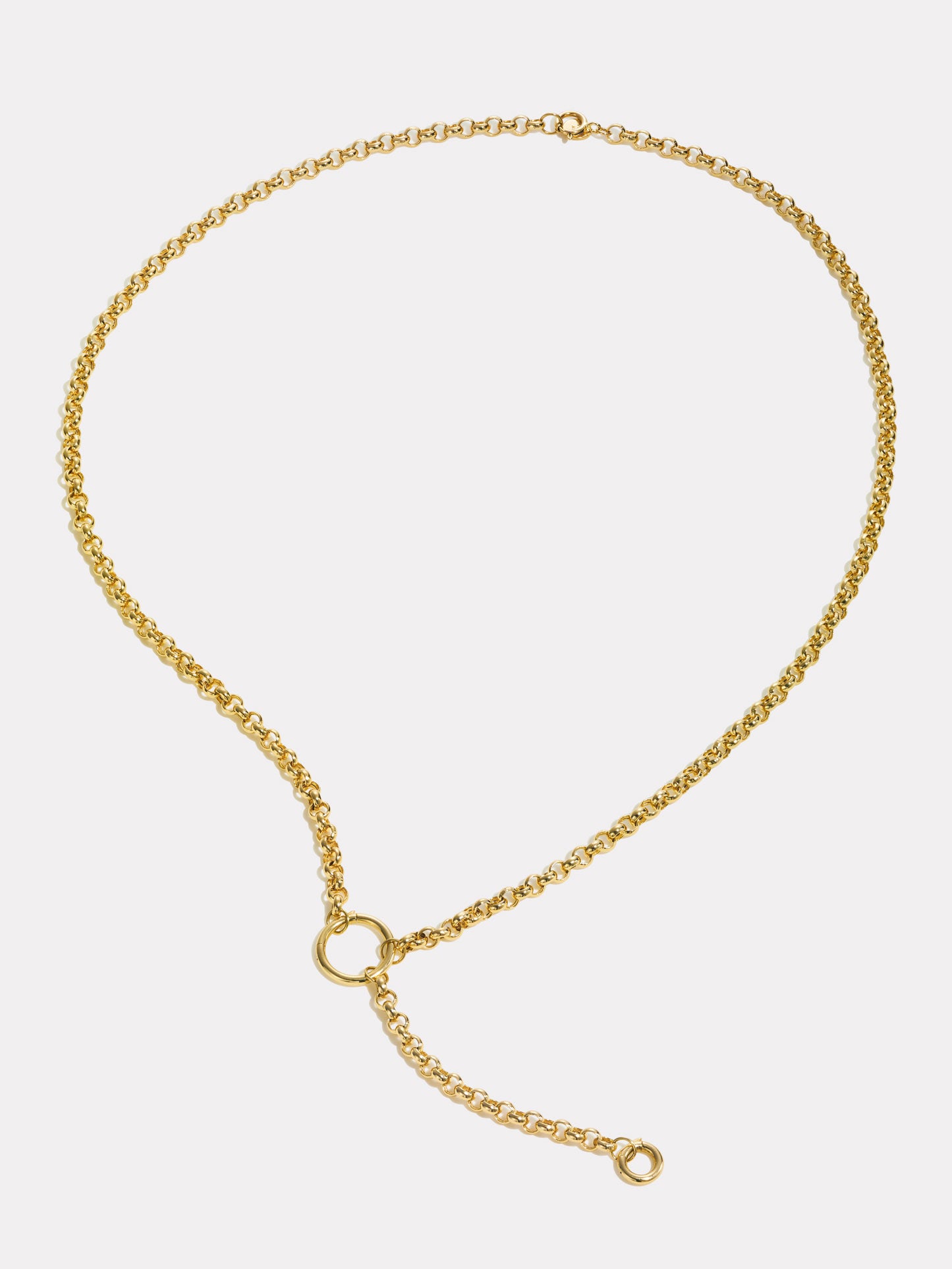 14K Gold Belcher Collector Chain — 3.5 mm — 50 cm
