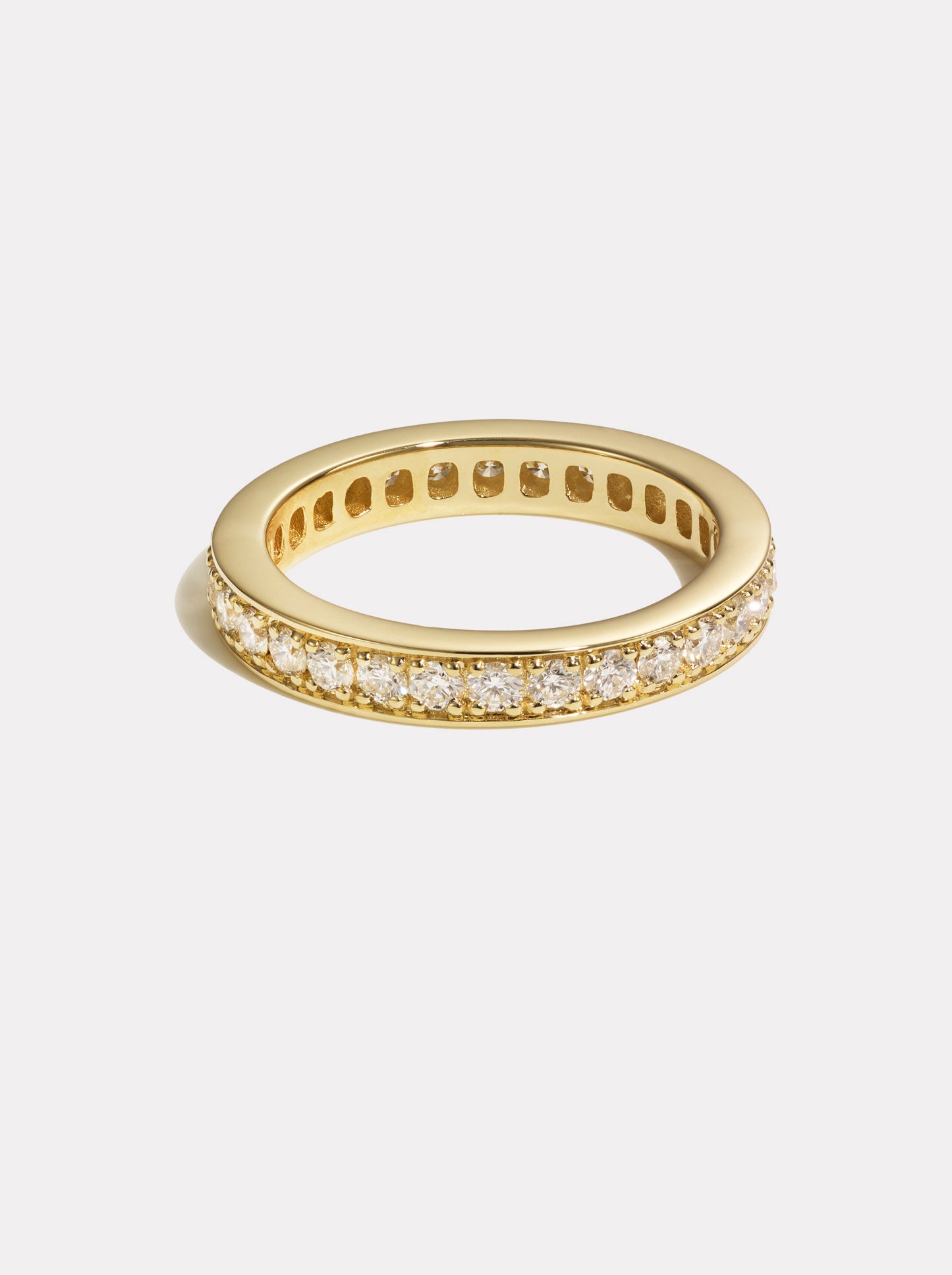 Chubby Diamond Band | White Diamond