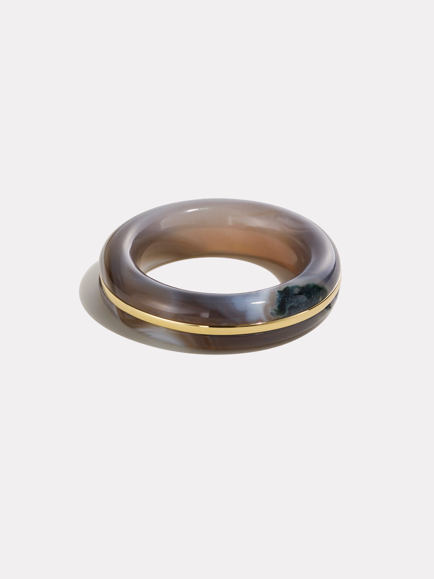 Essential Gem Stacking Ring - Botswana Agate