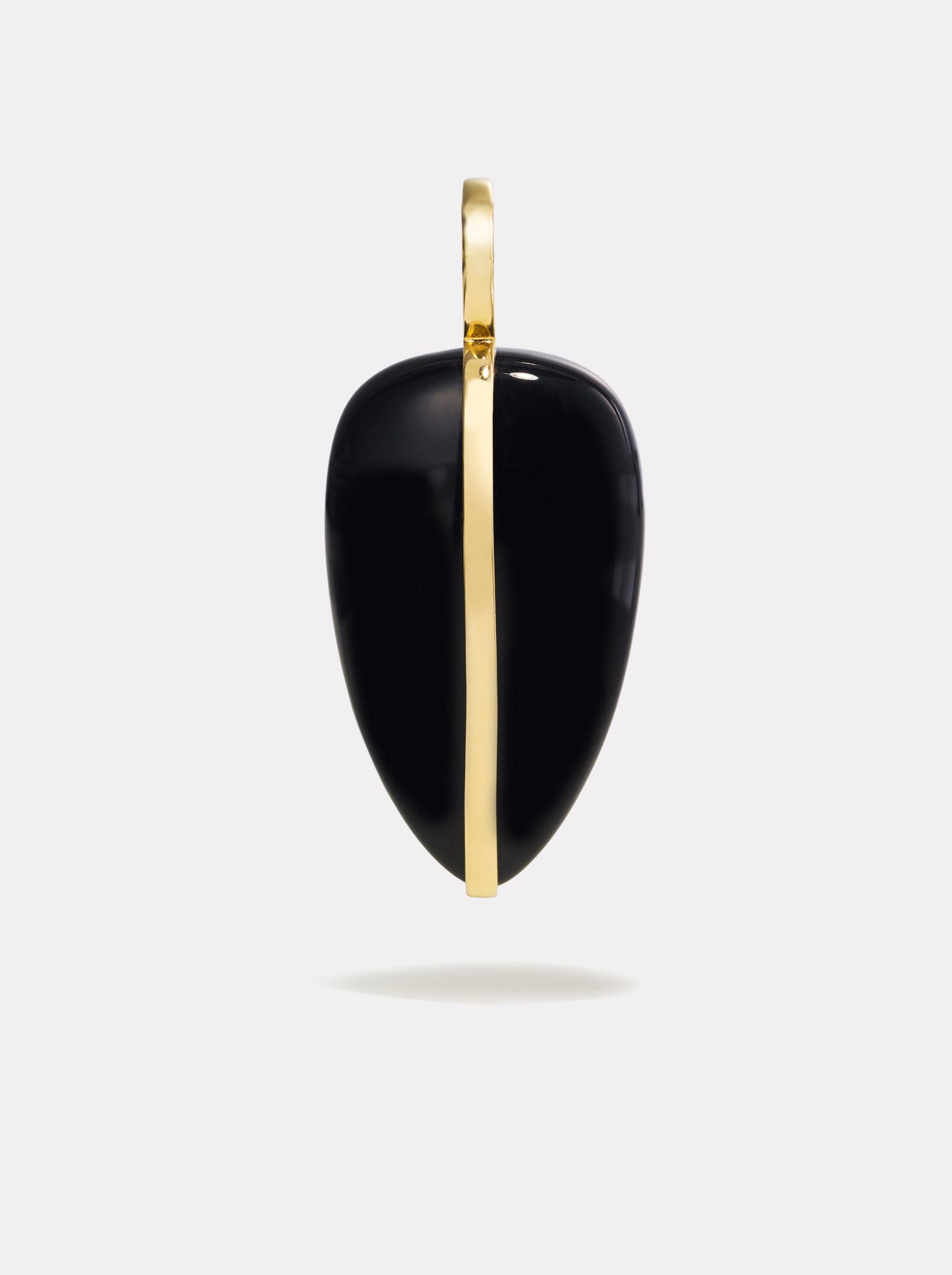 Large Pebble Pendant | Black Onyx