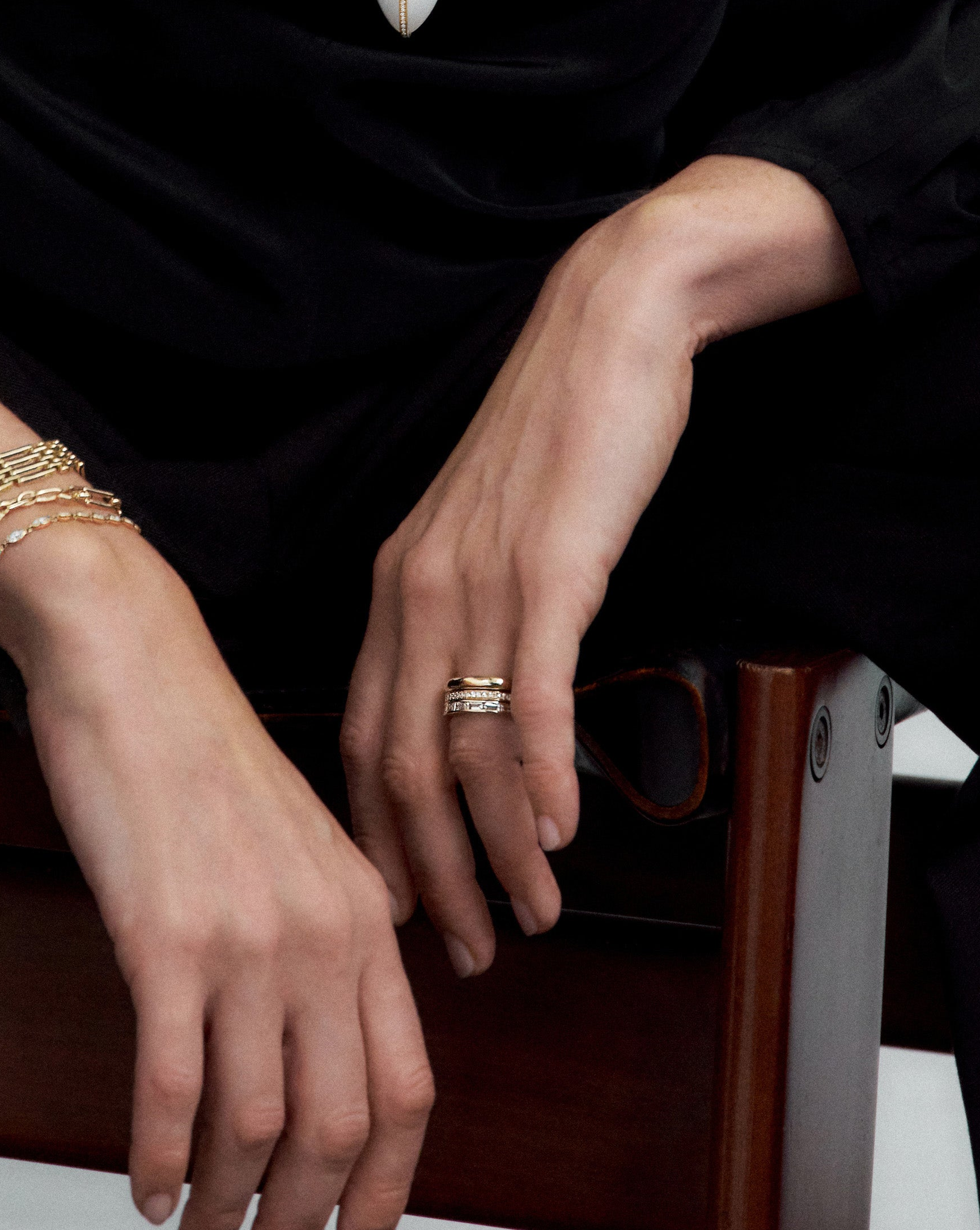 Prism Stacking Ring | White Topaz