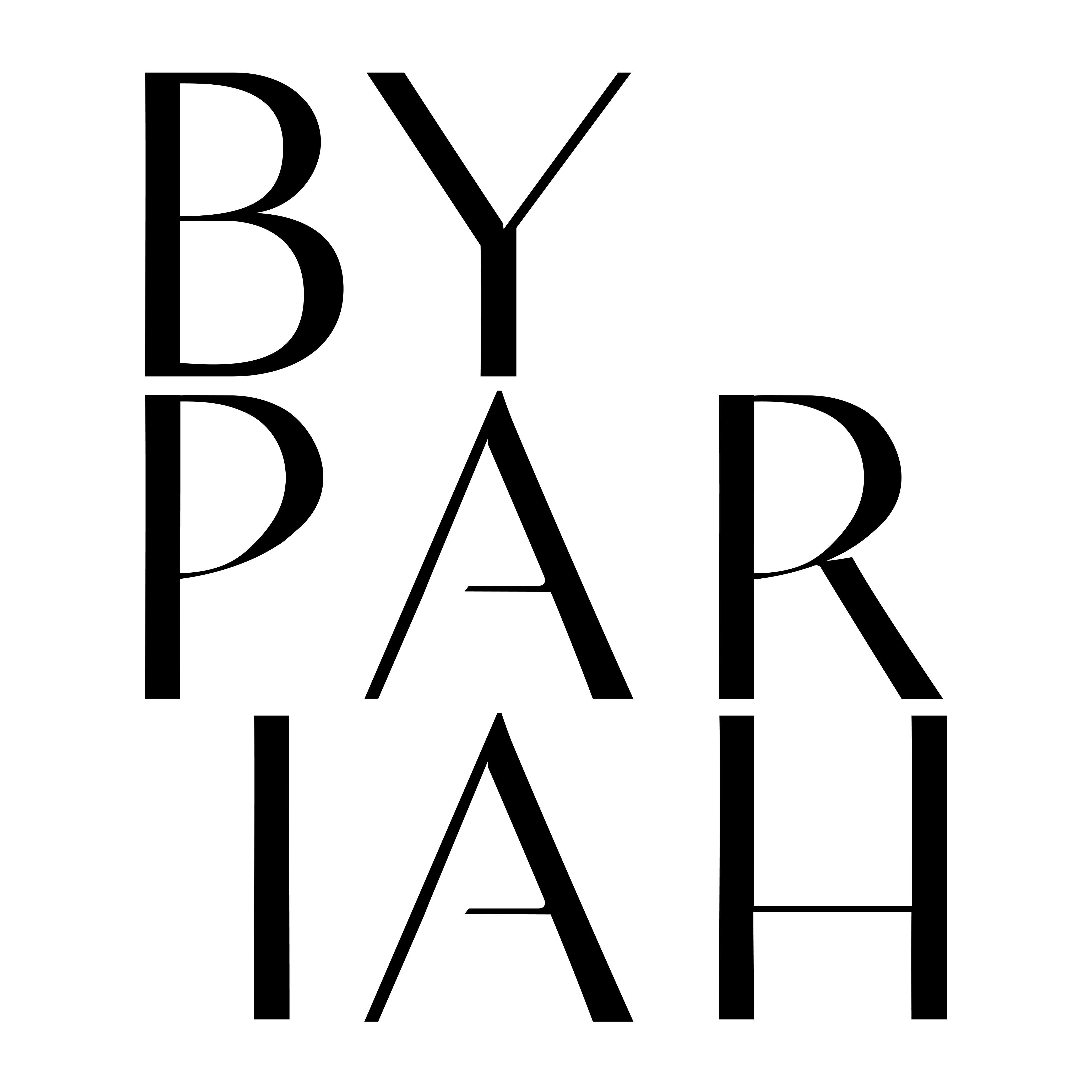 By Pariah Stacked Logo