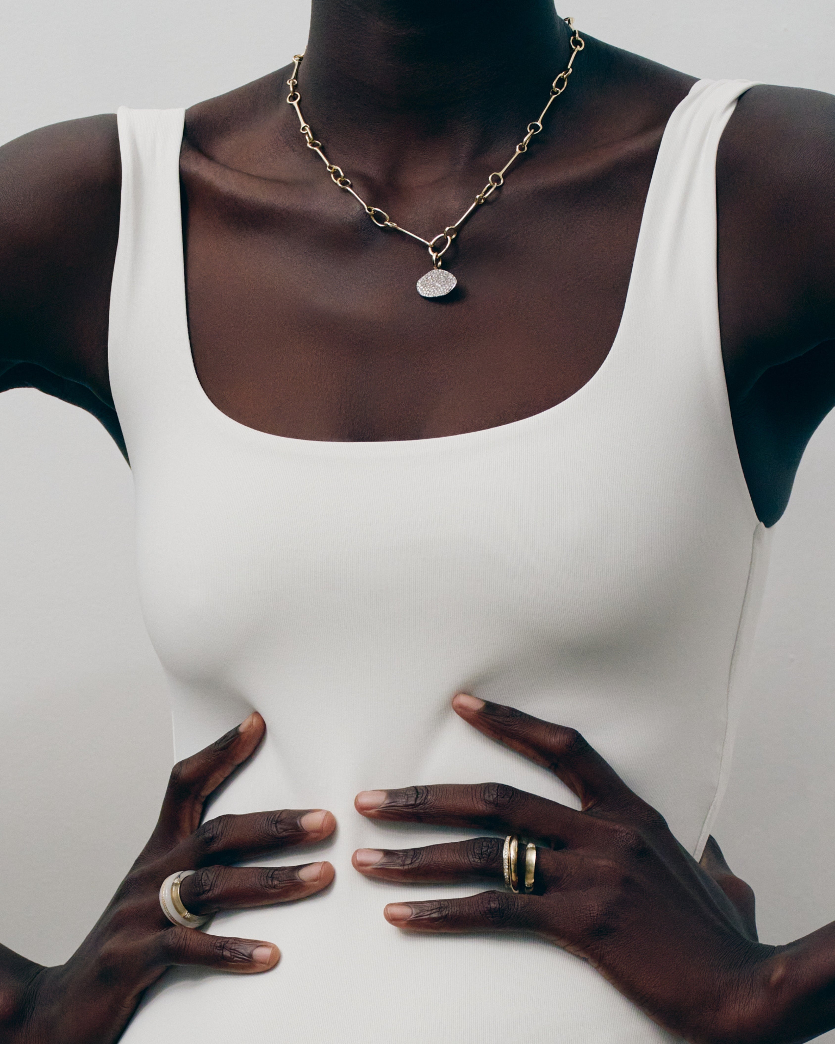 14K Gold Signature Link Chain — 45 cm