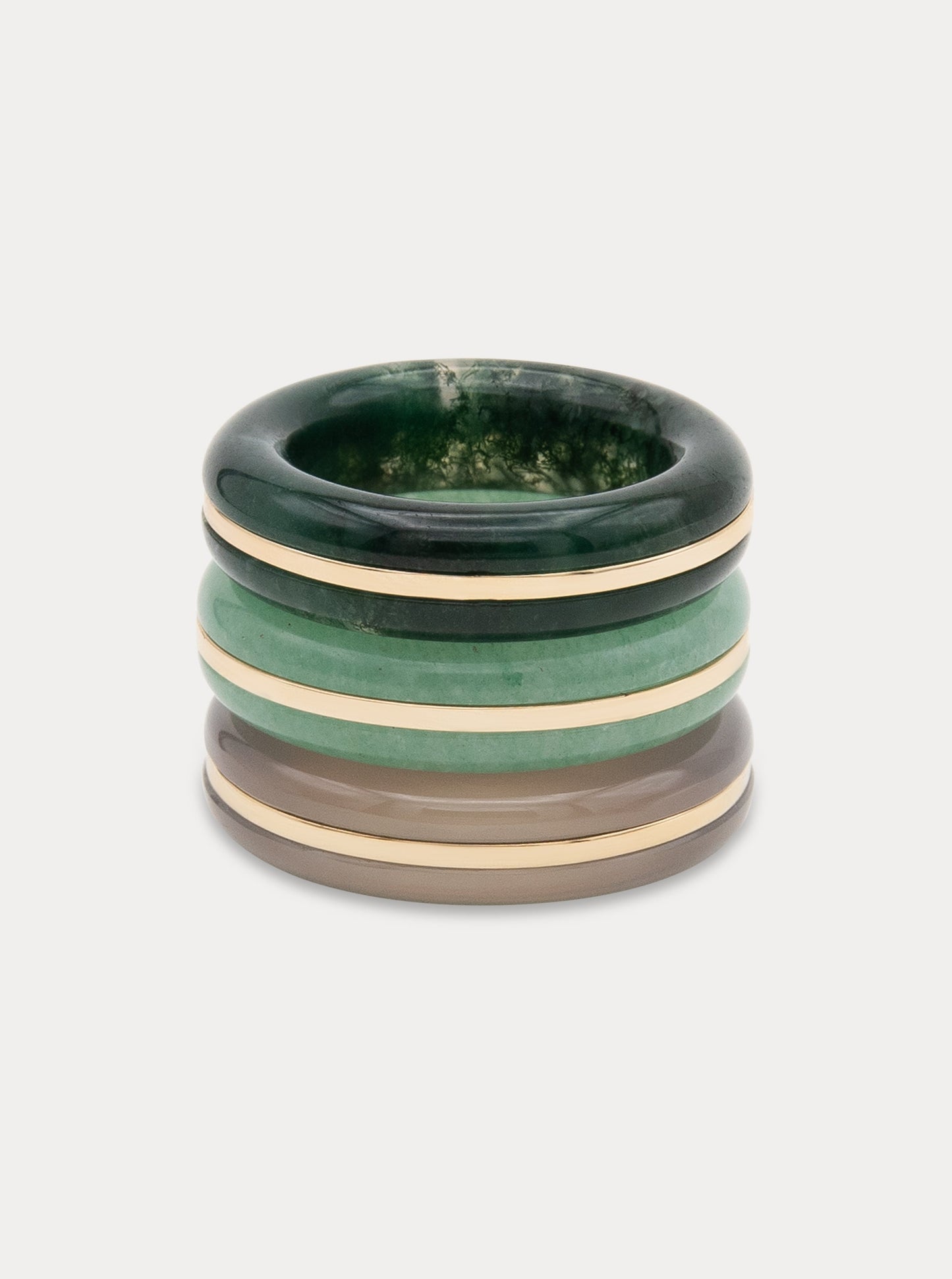 14K Essential Stacking Ring Set