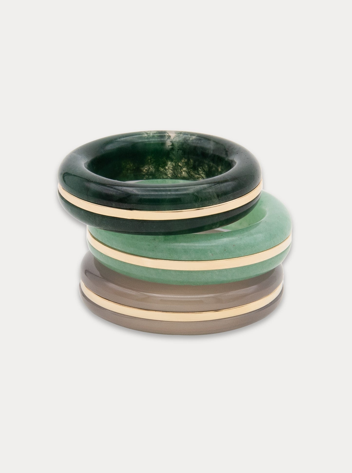 14K Essential Stacking Ring Set