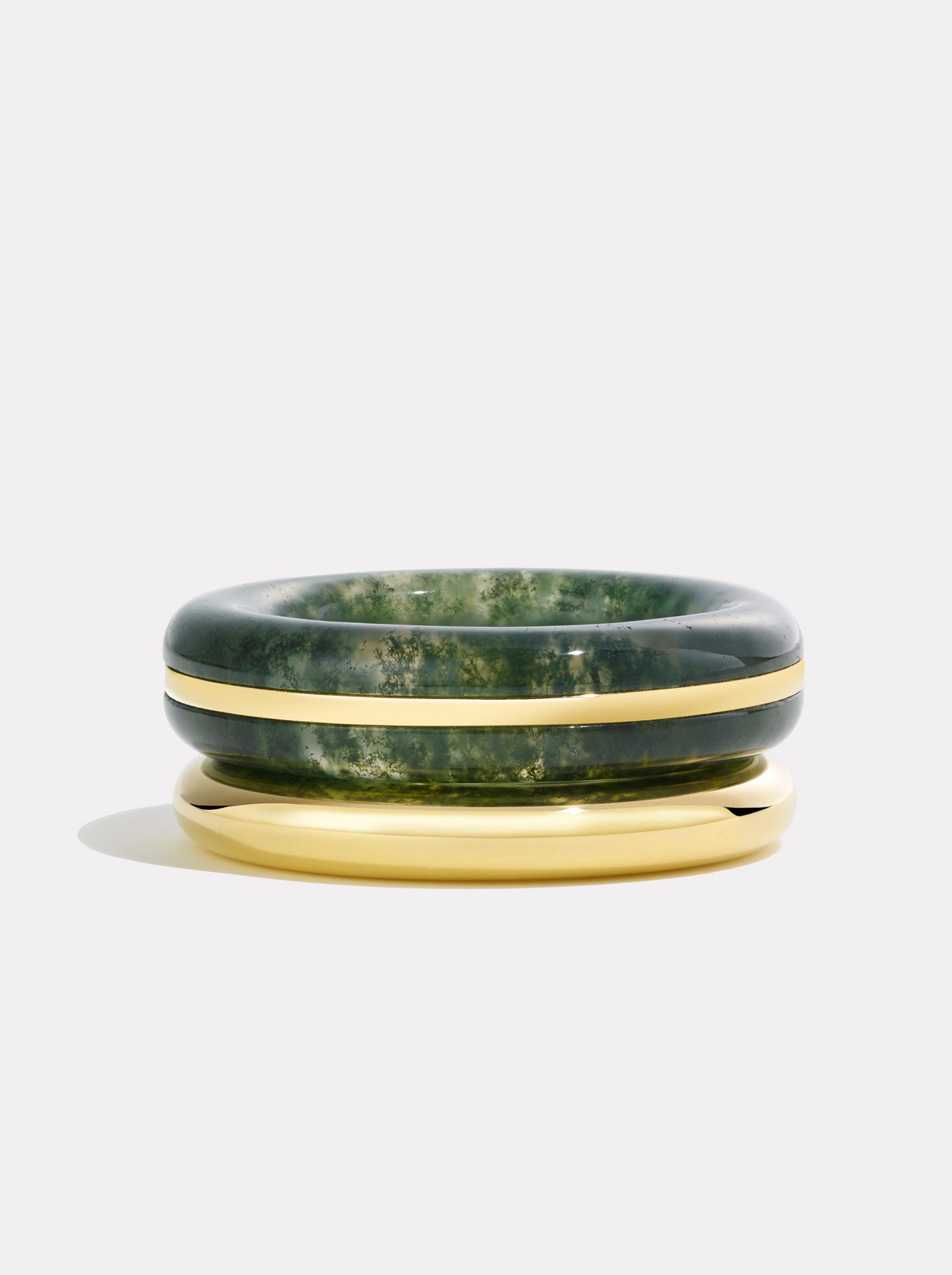 Stack_Essential Gold Stack | Moss Agate - 50