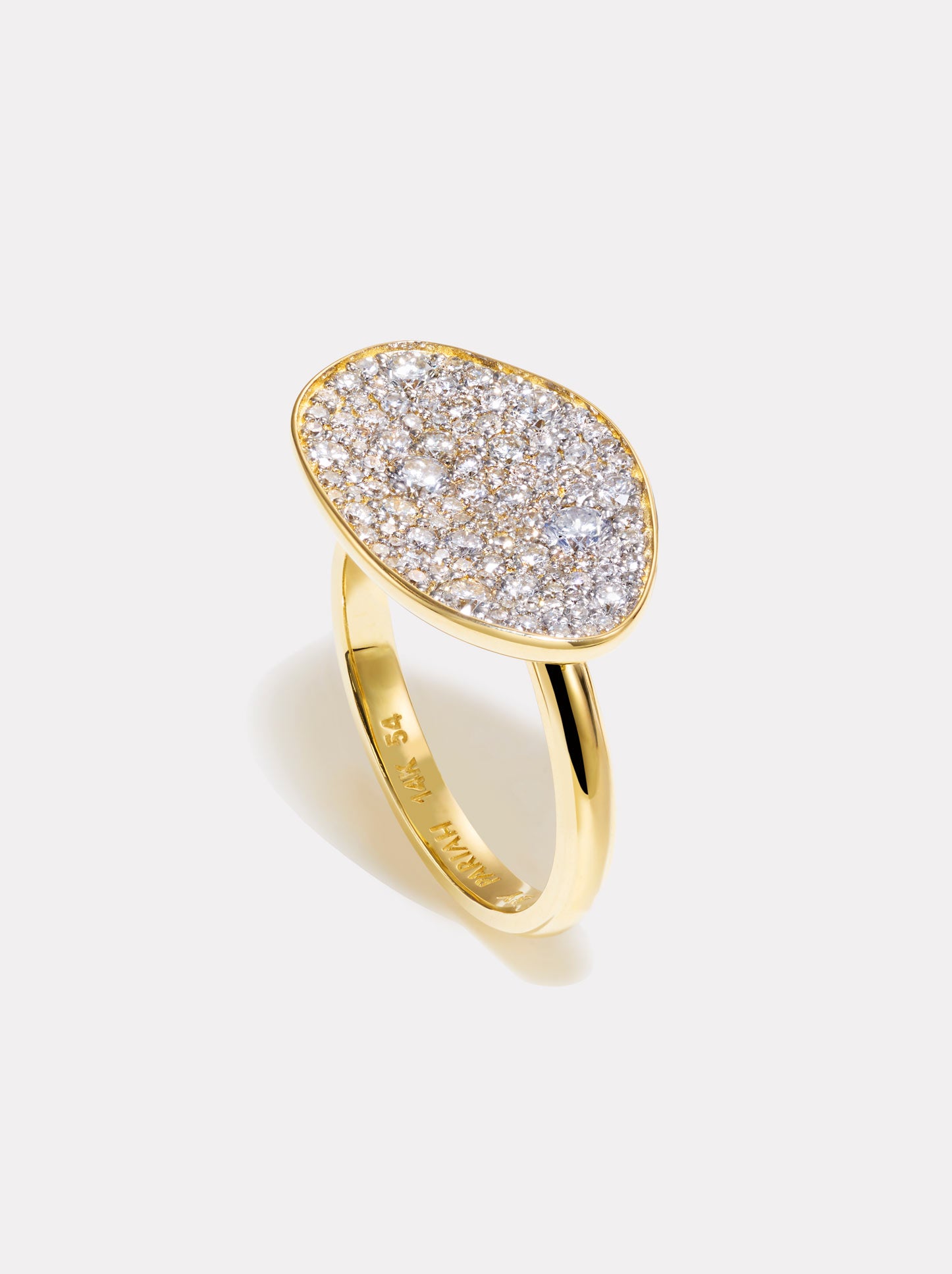 Diamond Cluster Ring