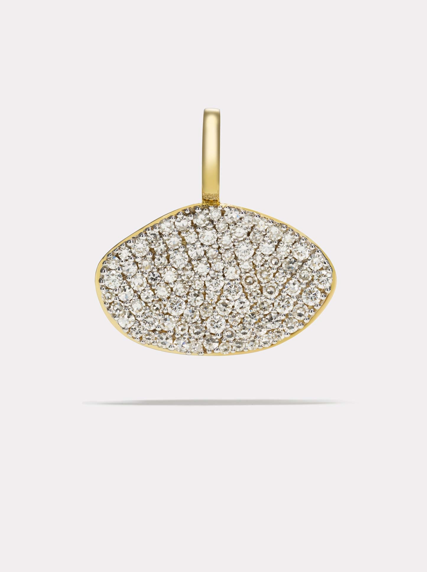 Diamond Cluster Collector Necklace | Gold