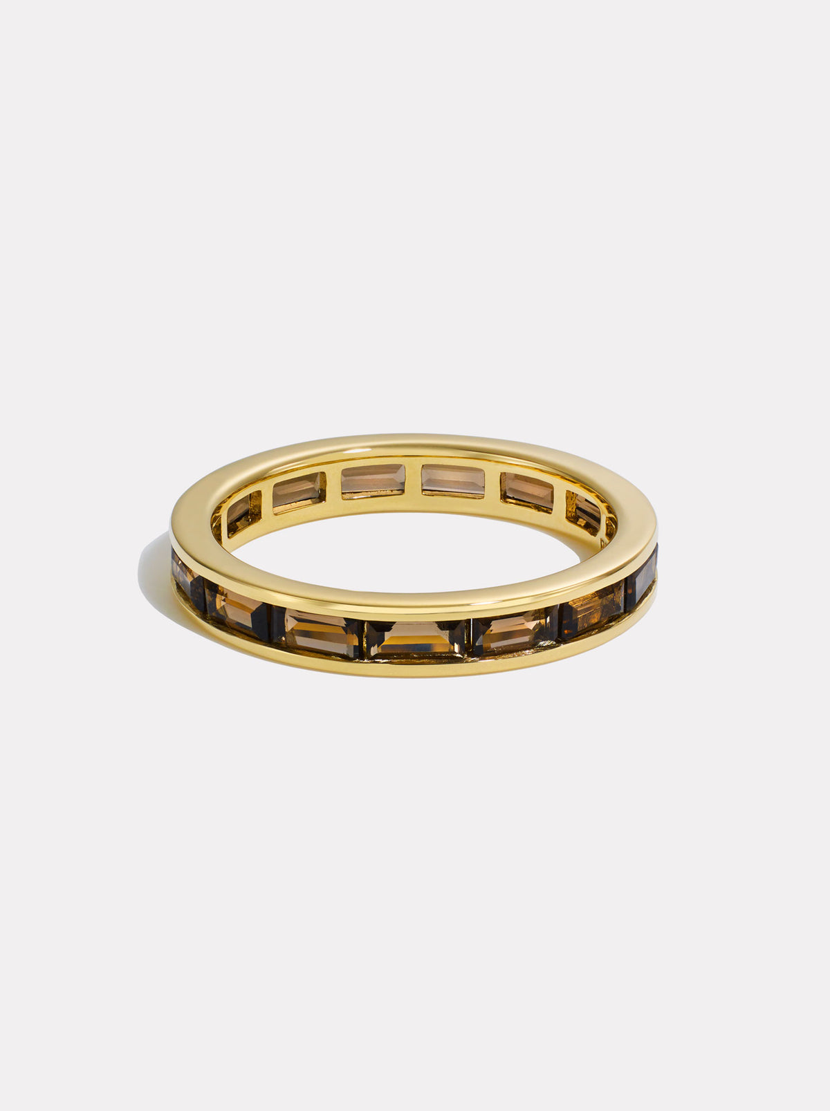 Prism Stacking Ring 2.0 - Smokey Quartz