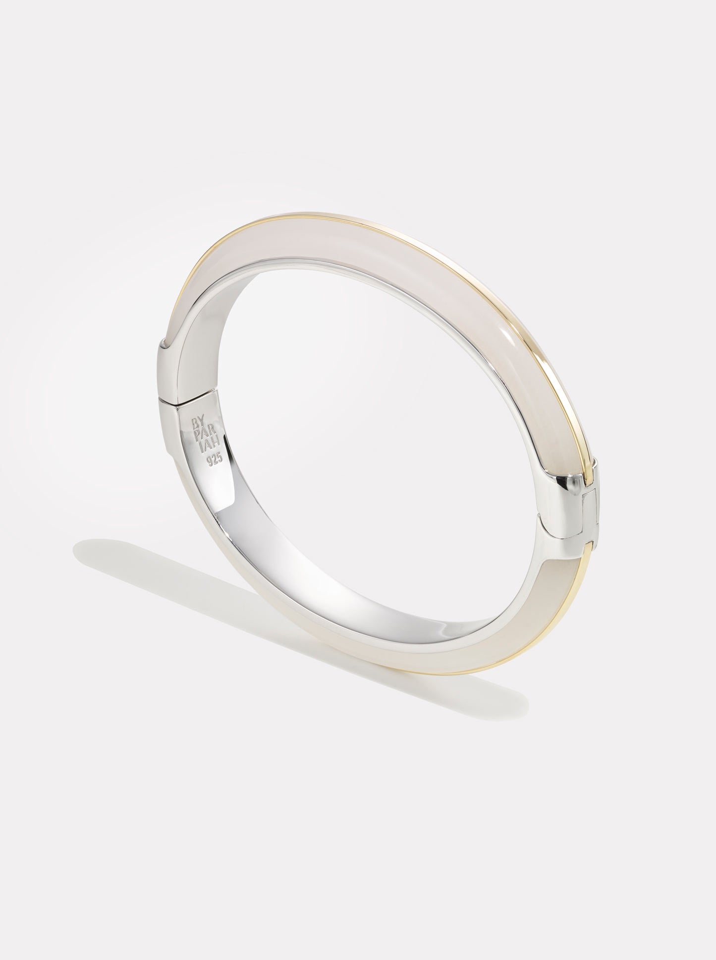 Essential Stacking Bangle | White Jasper