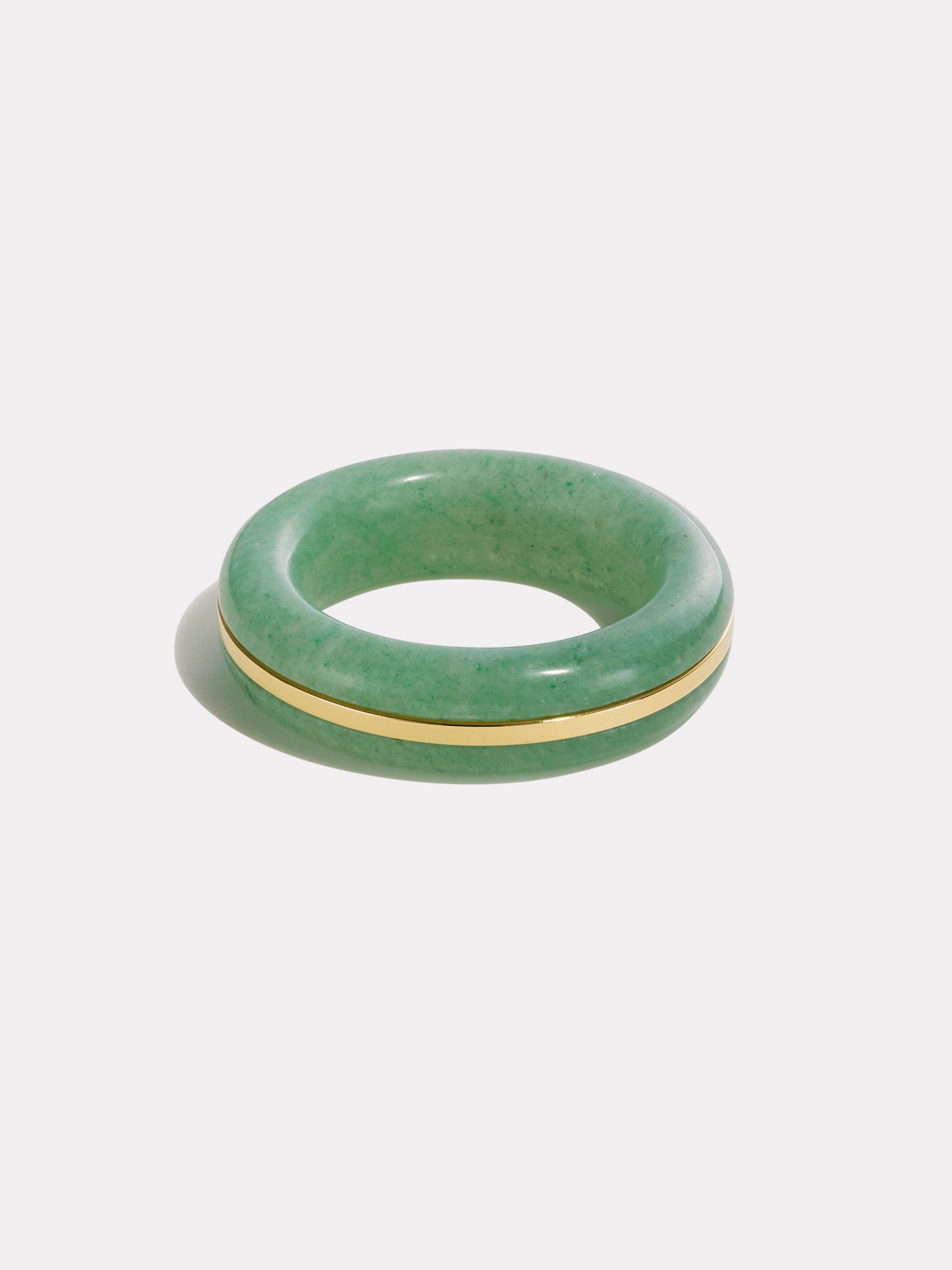 Essential Stacking Ring - Green Aventurine