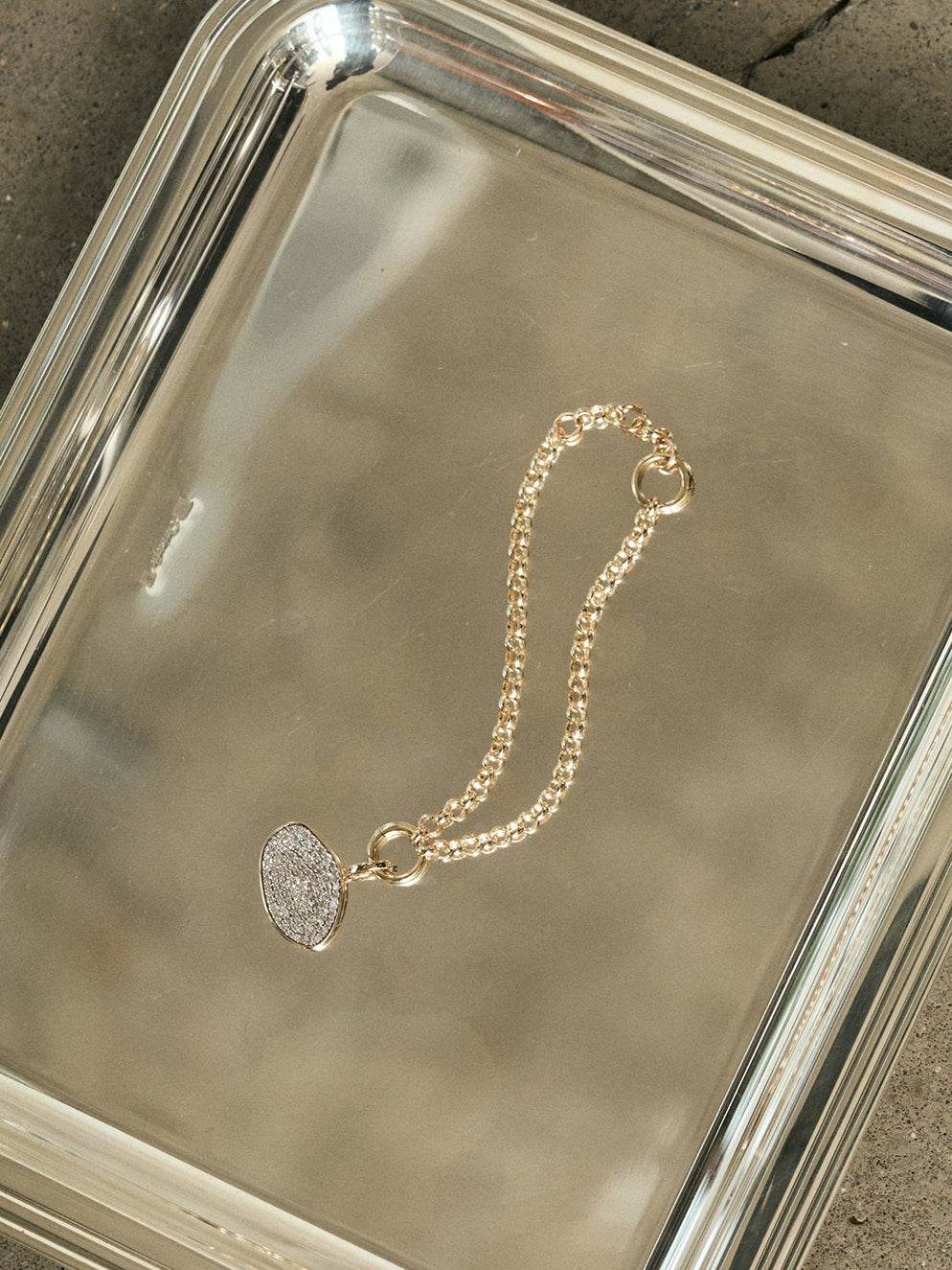 Diamond Cluster Bracelet