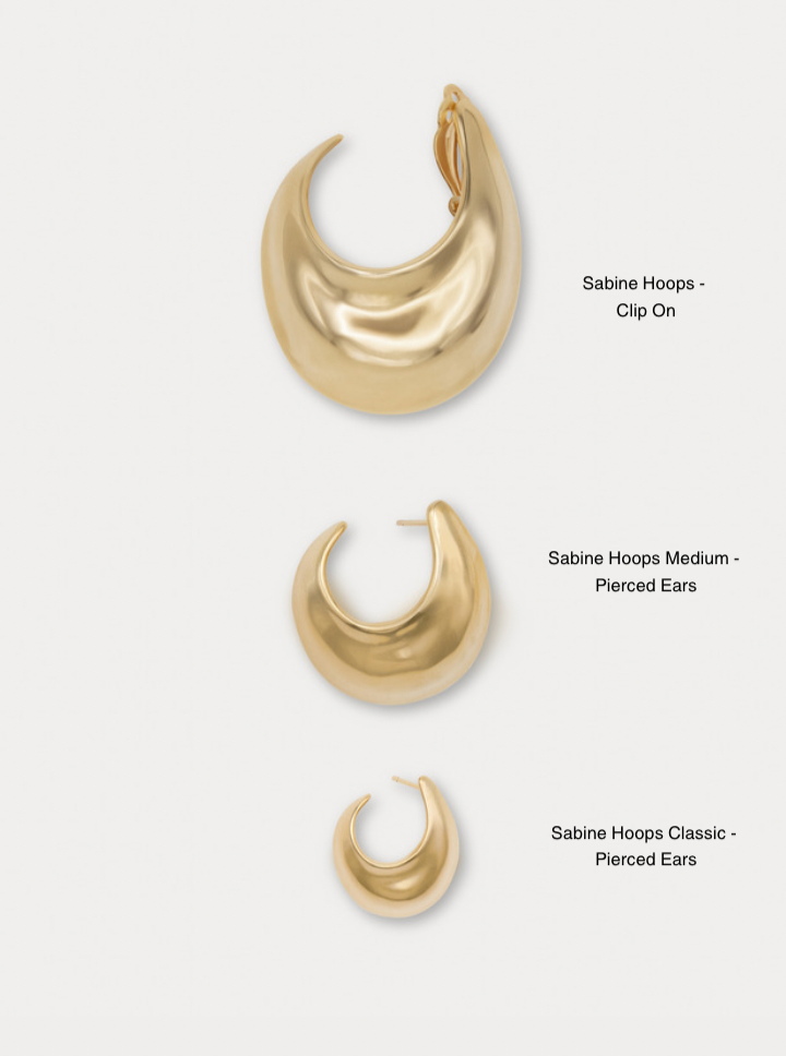 The Sabine Hoop Earrings